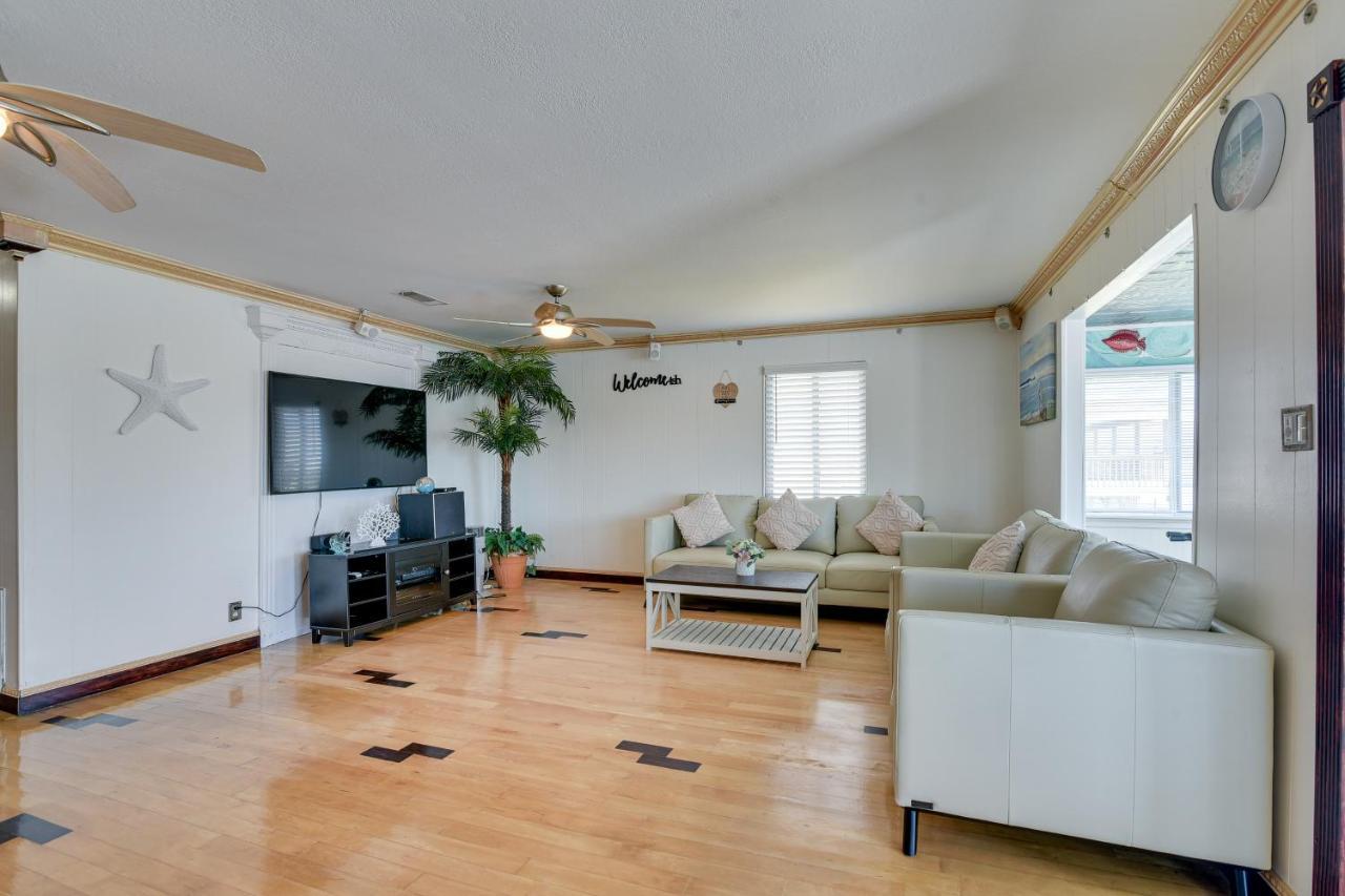 Waterfront Galveston Bay Retreat - 4 Mi To Beach! Esterno foto