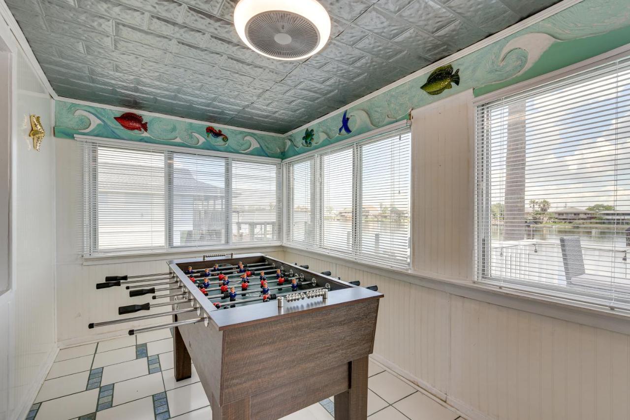 Waterfront Galveston Bay Retreat - 4 Mi To Beach! Esterno foto