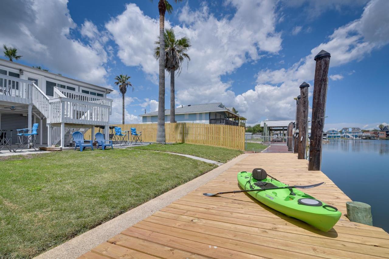 Waterfront Galveston Bay Retreat - 4 Mi To Beach! Esterno foto