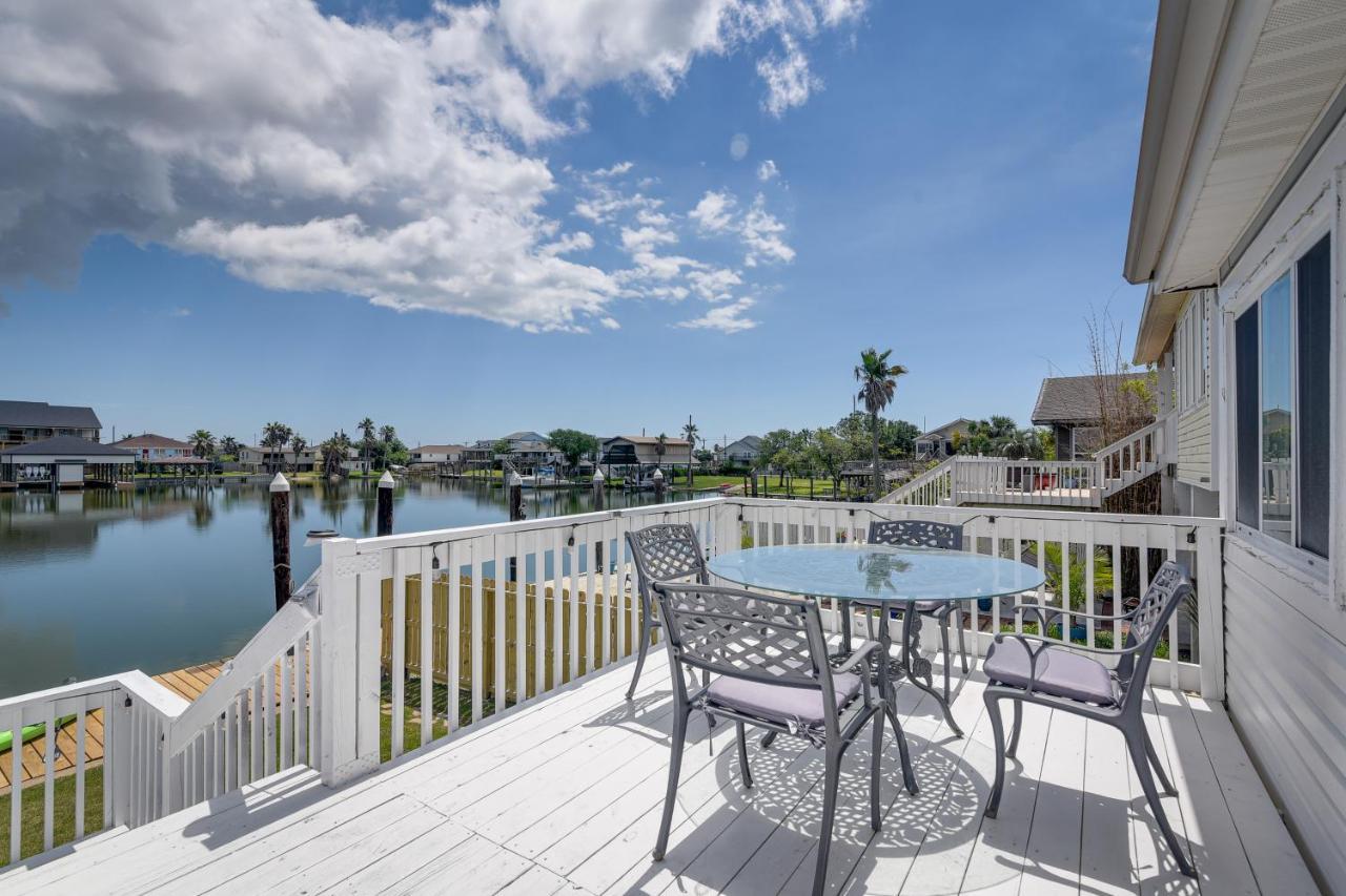 Waterfront Galveston Bay Retreat - 4 Mi To Beach! Esterno foto