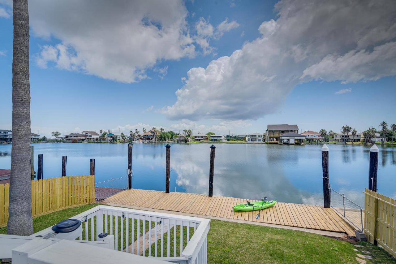 Waterfront Galveston Bay Retreat - 4 Mi To Beach! Esterno foto