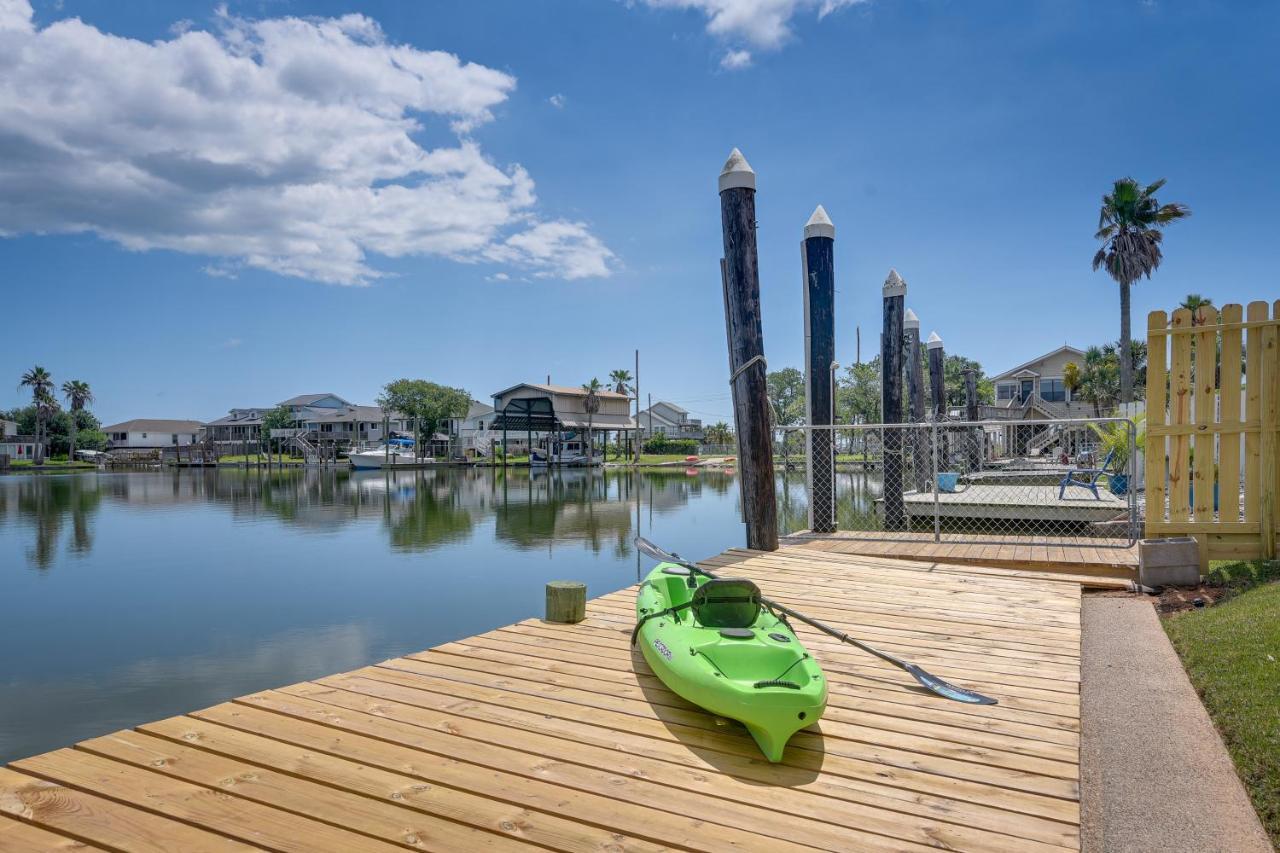 Waterfront Galveston Bay Retreat - 4 Mi To Beach! Esterno foto